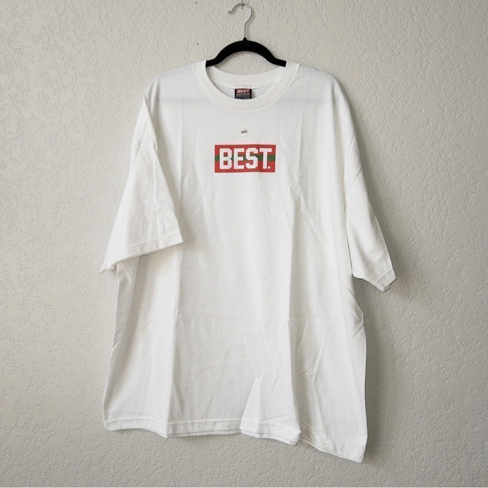 New Best x Breezy Excursion White Best Striped Logo Size XXXL‎